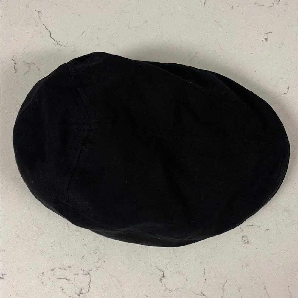 Harley-Davidson Men’s Cotton Ivy Cap News Boy Hat Black Biker Motorcycle Small